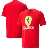 ferrari men's logo t - shirt - red